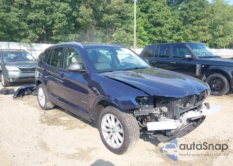 2017 BMW X3 xDrive28I из США, поврежденный, VIN 5UXWX9C53H0T09778